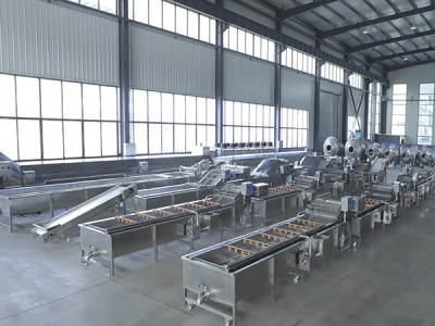 清洗風干流水線